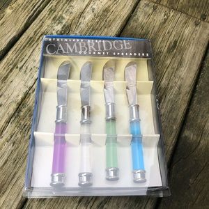 New Contemporary Spreaders by Cambridge - Pastel Silver Accent